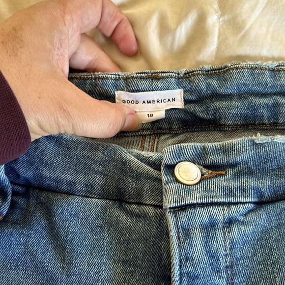 GOOD AMERICAN good classic boot cut jeans - Picture 1 of 5